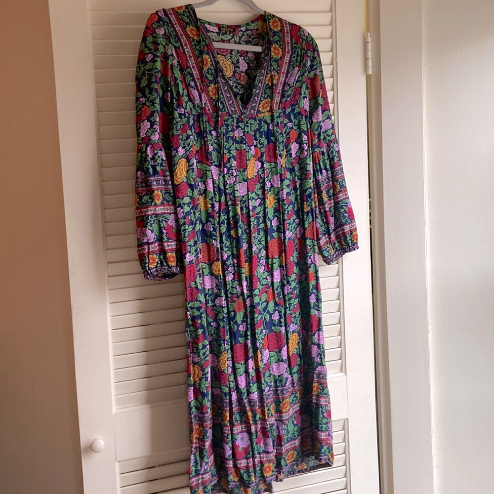Gonca Style floral dress one size